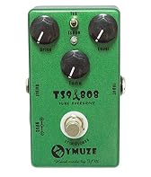 YMUZE TS9 overdrive is suitable for guitar players. It’s made with plug-in components only, not SMD technology, so it is close to the original sound as they come. 3 functional knobs: Drive controls, LEVEL controls, Tone controls. One two-position swi...