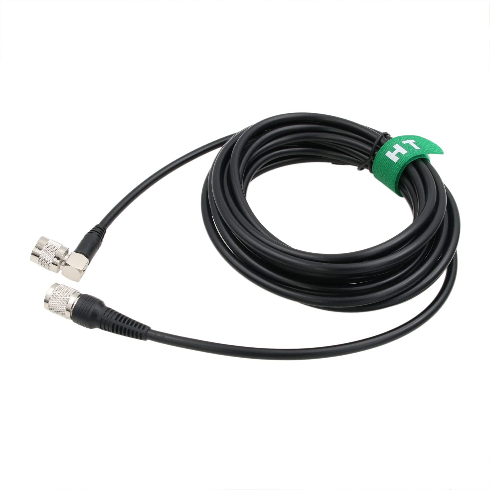 HangTon Cavo schermato coassiale antenna GPS 50 Ohm TNC a TNC ad angolo retto RF segnale bassa perdita RG223 3M