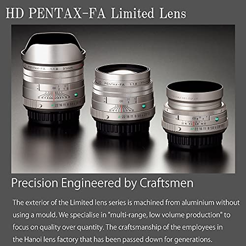 Objectif reflex Pentax HD FA 31mm f1 8 ED Limited - vue 7
