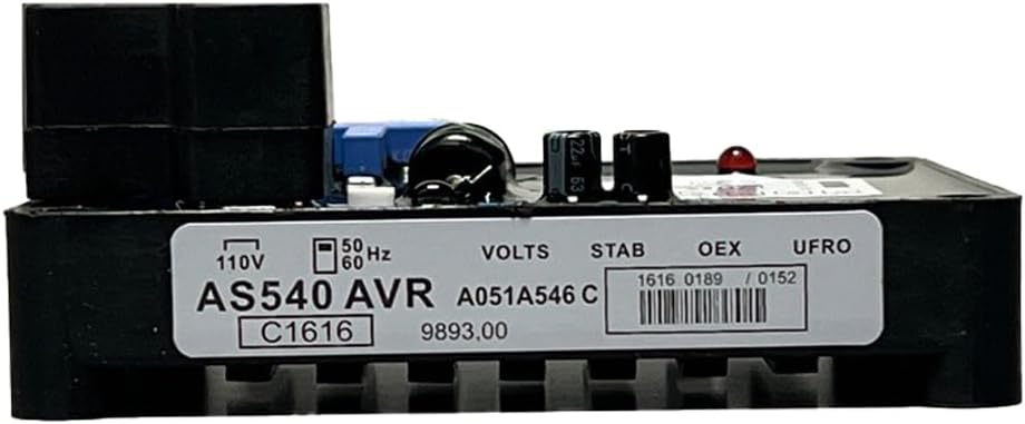 Thunder Parts | AS540 | Automatic Voltage Regulator | Replacement for Brushless Diesel Generator Alternator Genset | 2 Year Warranty