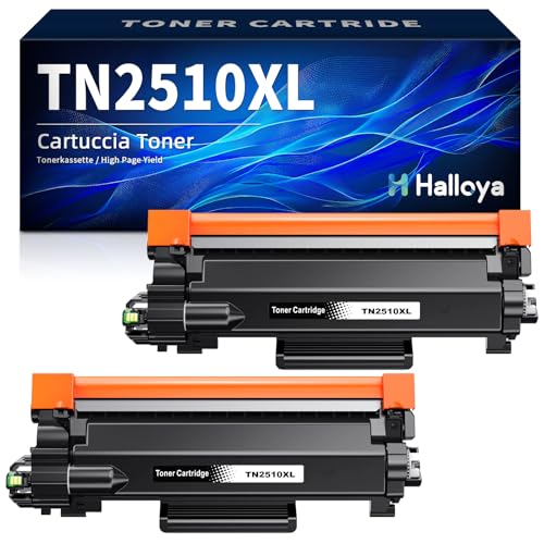 Toner TN2510XL haute capacité pour remplacer vos cartouches vides sur Brother MFC-L2800DW
