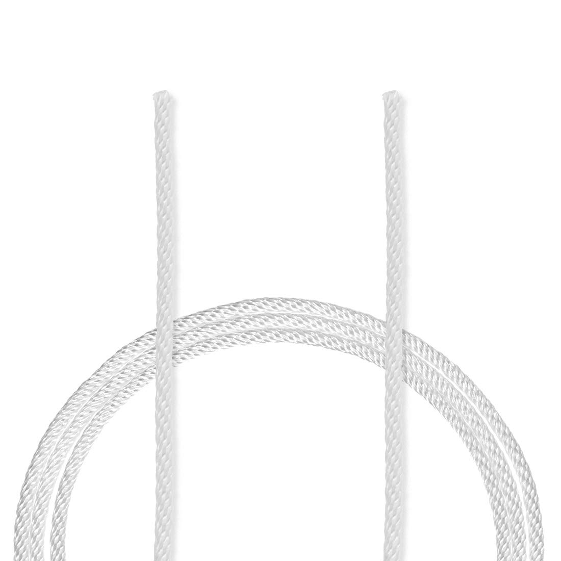 sourcing map Recoil start Rope 3mm Dia 3 Meter 9.8ft Polyester Pull Cord for 152F 154F Lawn Mower Trimmer Engine Part