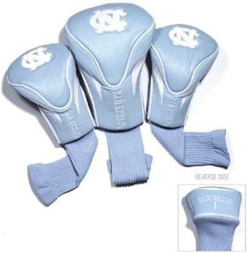 Miniatura 48 de Team Golf NCAA Numerado 1, 3 y X, se adapta a conductores de gran tamaño, utilidad, clubes de rescate y calles, forro de terciopelo para protección