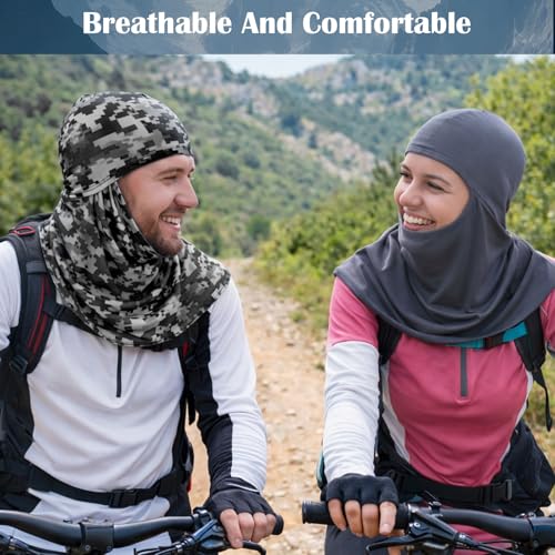 Image of Balaclava Full Face Masks Summer Balaclava Long Face and Neck Cover Breathable Sun Protection for Men Women