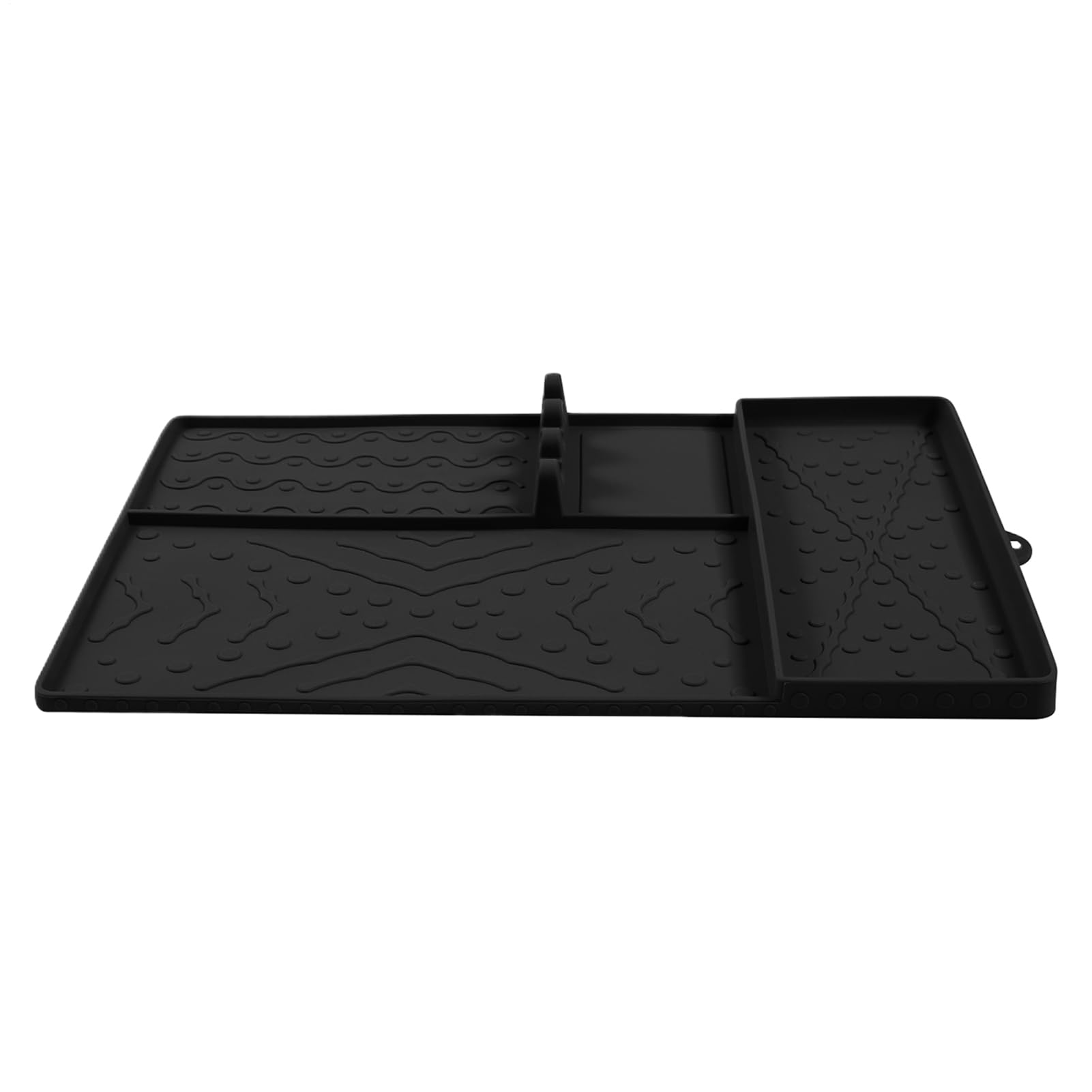 Tappetino per barbecue in silicone, protezione per griglia ad alta temperatura, protezione per bancone della cucina, ampio formato, struttura per contenere le fuoriuscite di cottura, soluzione