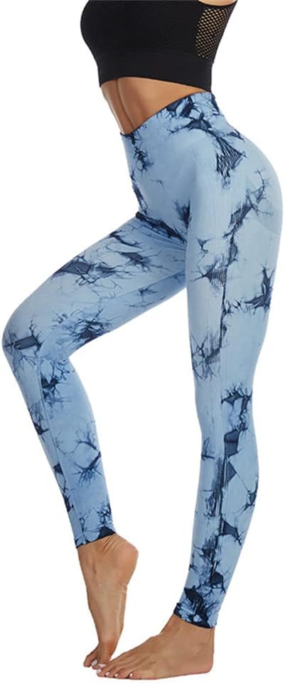 BaronHong Womens High Waisted Seamless Workout Leggings Butt Lifting Gym Yoga Pants Booty Scrunch Tummy Control Tights