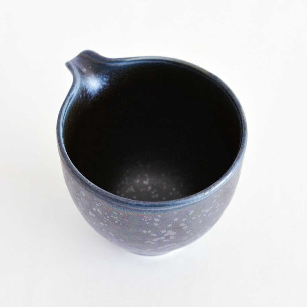 #XG540 陶芸家・山田和・赤釉織部ぐい呑・織部焼・ぐい呑み・酒器・未使用品 山田 和 「 赫釉織部ぐい呑 」 酒器 盃 - レトロ ＆アート空間 「 古