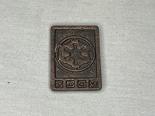 Star Wars Galactic Bronze Credit Chip Piece, Real Prop Replica, Solid Metal, Signed, Numbered, Limited Edition
