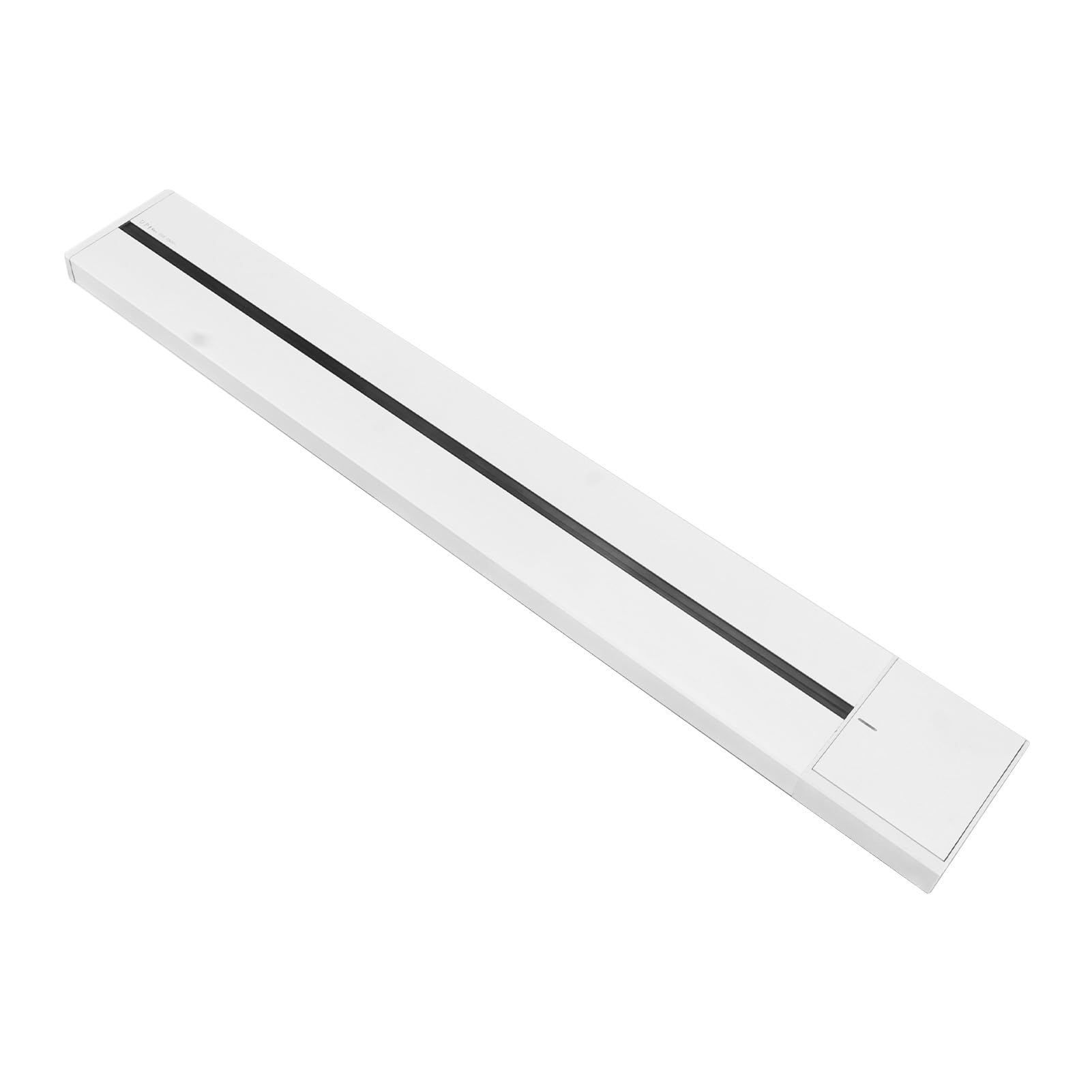 Eujgoov Steckdosenleiste, an der Wand Montierte Steckdosenschiene aus Aluminiumlegierung mit Hauptsteuerschalter für das Heimbüro, 25 A Nennstrom, Einfache Installation und Flexible Nutzung