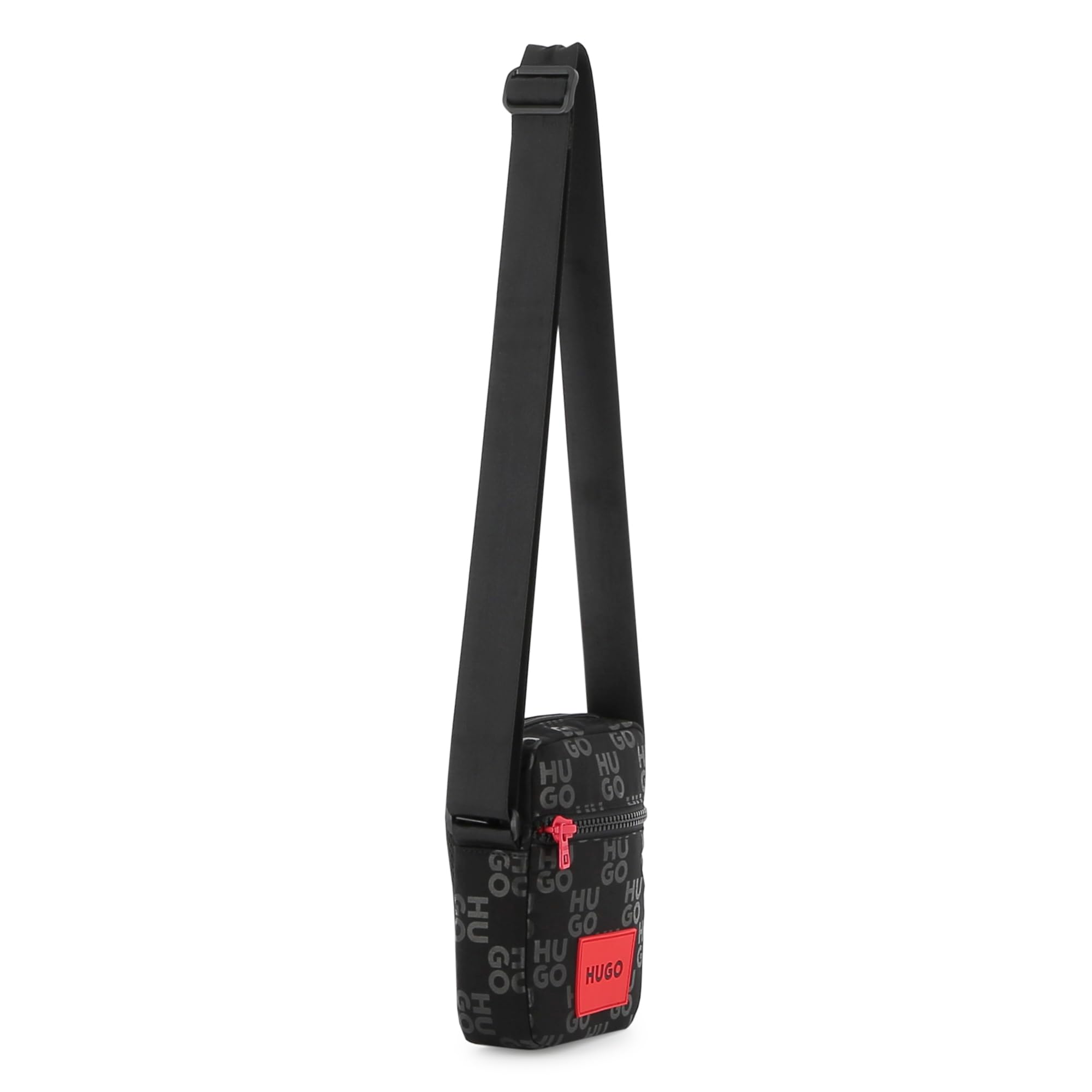HUGO G00555 Bandolera para niño, Negro, Taille normale