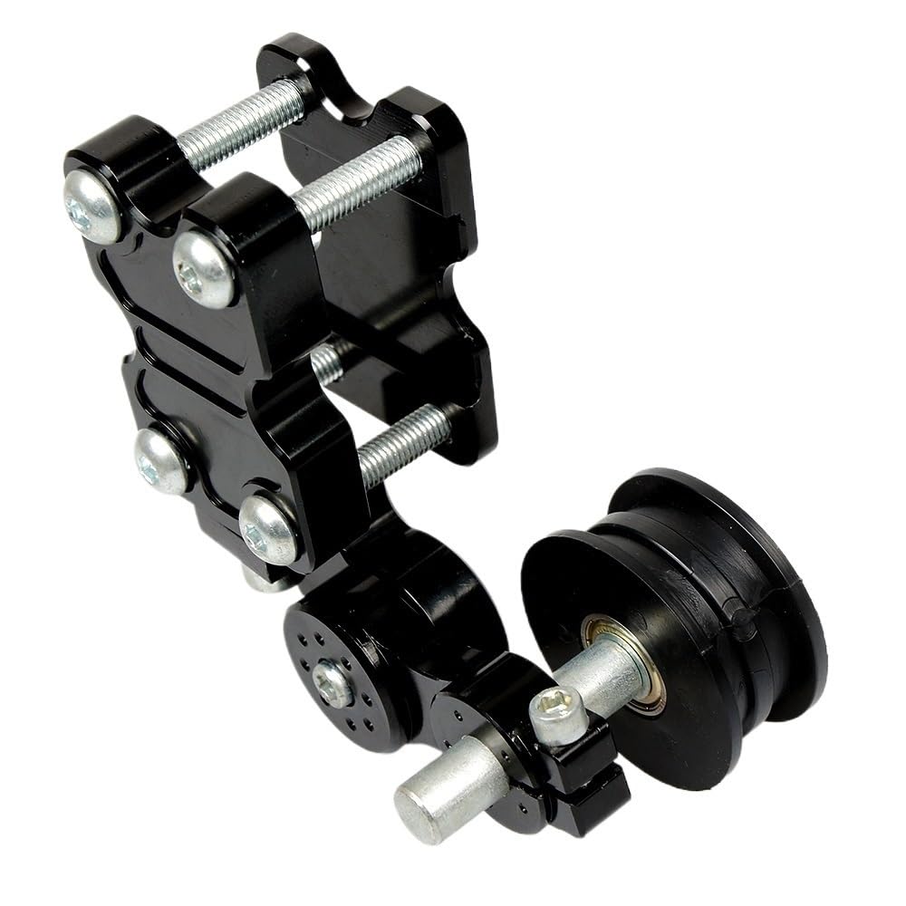 Osłona łańcucha Pasuje do Kawasaki pasuje do Ninja ZX6R ZX7R ZX9R ZX10R ZX12R ZX14R Z1000 ZZR600 napinacz łańcucha regulator łańcucha Ochraniacz łańcucha motocyklowego(Golden)