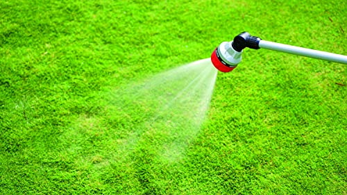 Image of Eden 96618 Metal Thumb-Control 7-Pattern 33 in. Watering Wand | Heavy-Duty Water Sprayer for Hanging Plants, Gardens & Lawn Care, Quick Connect Set Bundle