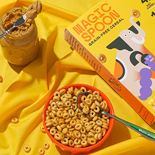 Image of Magic Spoon Peanut Butter High Protein Cereal - Keto & Gluten Free - 4 Pack