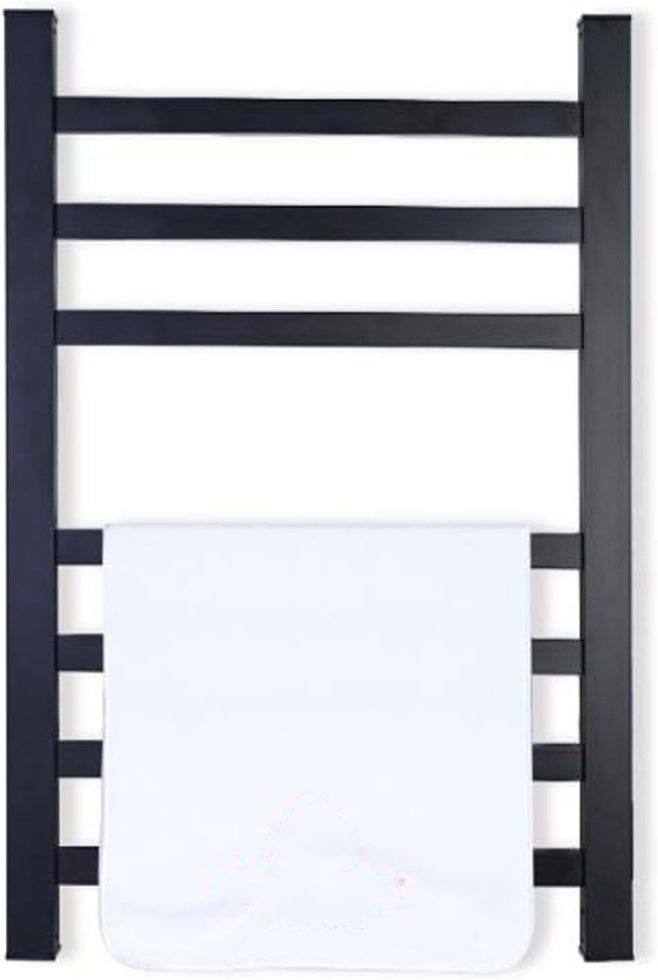 Electric Heated Towel Rack - Wall Mounted Towel Warmer & Dryer, Aluminum Radiator with On/Off Switch - Perfect for Bathroom Space-Saving, Fast Drying Towel Solution