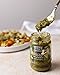 SACLA Wild Garlic Pesto Sauce | Basil & Wild Garlic Italian Pesto with Parmigiano Reggiano & Pecorino Romano Cheeses | 6.7 oz Glass Jar | Non-GMO Gourmet Sauce Imported from Italy
