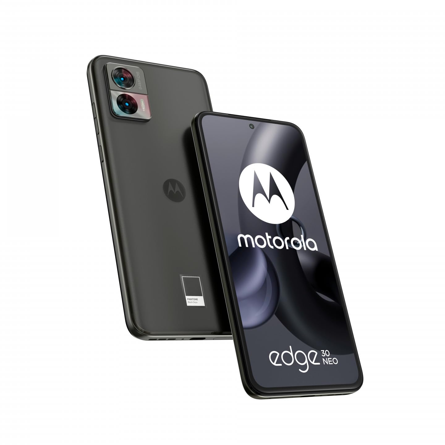 Motorola edge 30 Neo (8/​256 GB, Display 6.3" 120Hz pOLED FHD+, 5G, Doppia fotocamera 64MP, Qualcomm Snapdragon 695, batteria 4020 mAh 68W, Dual SIM, Android 12, Cover Inclusa), Black Onyx