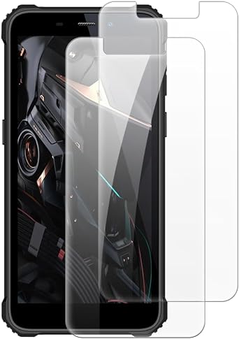 Shantime 2 Pack Tempered Glass Screen Protector Compatible with Oukitel WP20 5.93 inch HD Clear Anti-Scratch Bubble Free