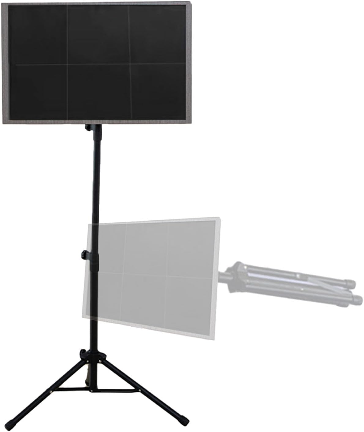 Portable Table Tennis Rebound,Single Self-Study Training Baffle,Stand is Height Adjustable for Home Gym Community Game Rooms Easy to Install