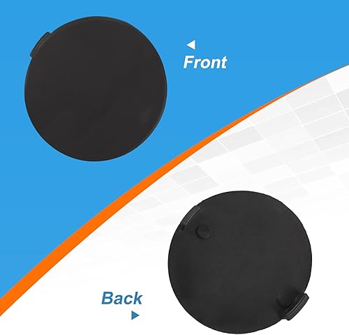 Miniatura 4 de Cubierta de gancho de remolque de parachoques delantero para Mazda CX-5 2013 2014 2015 2016 KD4550A12BB KD45-50-A12-BB (blanco, lado izquierdo del