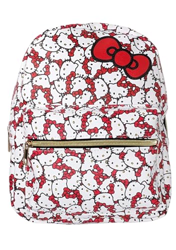 hello Mini mochila, branca/vermelha, Branco/Vermelho, Mini, Mini mochila