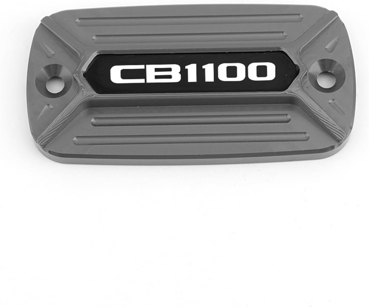 Tylny Kubek Oleju Dla HONDA CB1100 EX RS 2010-2020 2021 Motocykl CNC Aluminium Przedni Zbiornik Płynu Hamulcowego Pokrywa Zbiornika Oleju Zakrętka Kubka Oleju (Kolor : Gray)