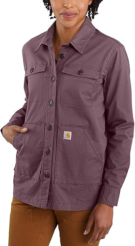 Carhartt Overshirt con forro de sarga de ajuste relajado para mujer