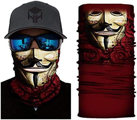 Summer Face Cover Breathable Reusable Washable Face Scarf/Neck Cover/for Running Cycling Hiking & Fishing