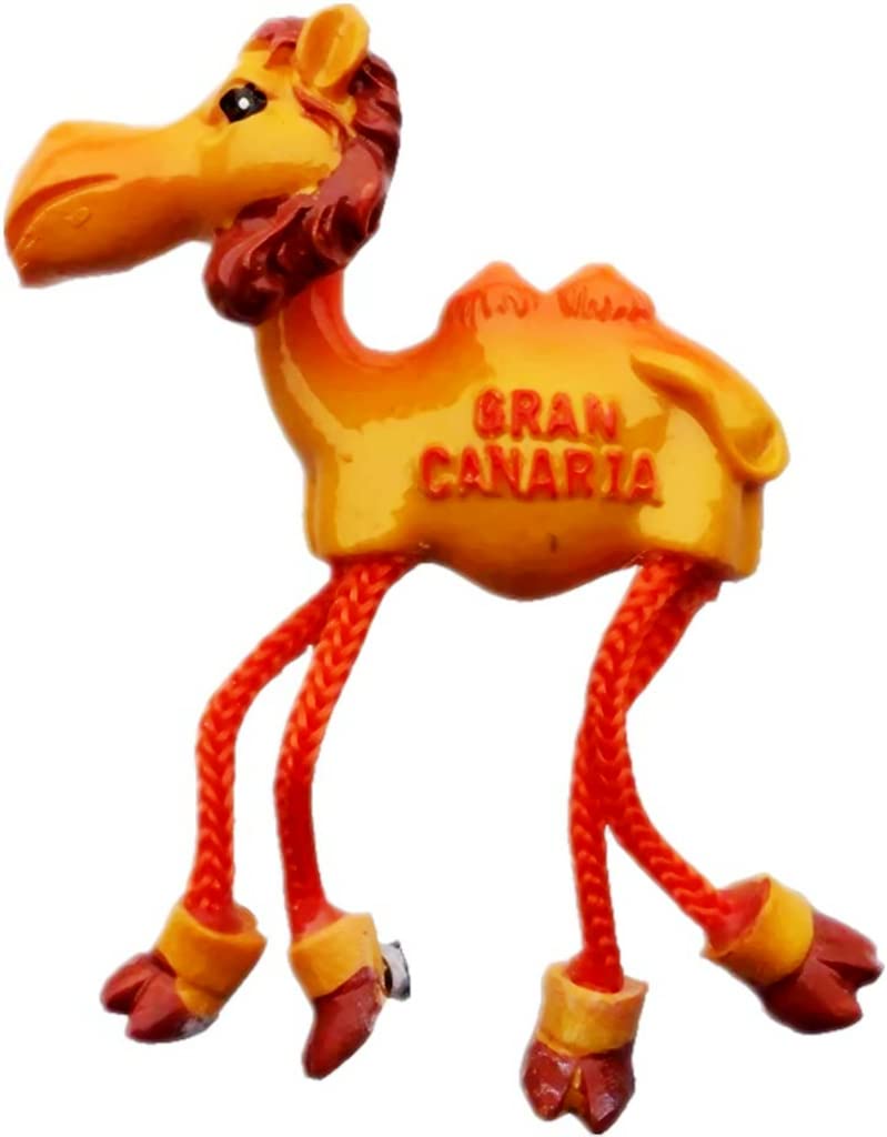 Camel Gran Canaria Spain Fridge Magnet Refrigerator Magnet Decoration Magnet Sticker Souvenir Resin Crafts