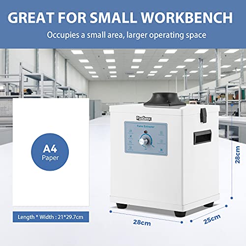 KNOKOO - Extractor De Huo De Soldadura De 150 W, Filtro HEPA FES150