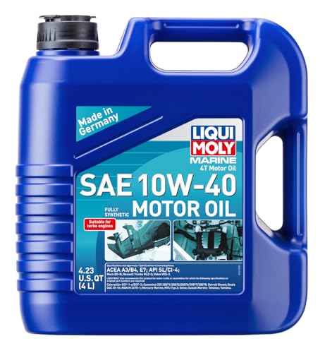 LIQUI MOLY Marine 4T Motor Oil SAE 10W-40 | 4 L | Marine motor oil | SKU: 20508
