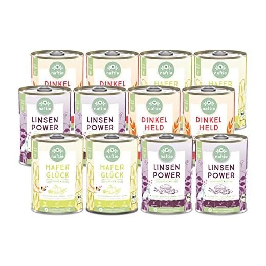 naftie Bio veganes Hundefutter Mixpaket
