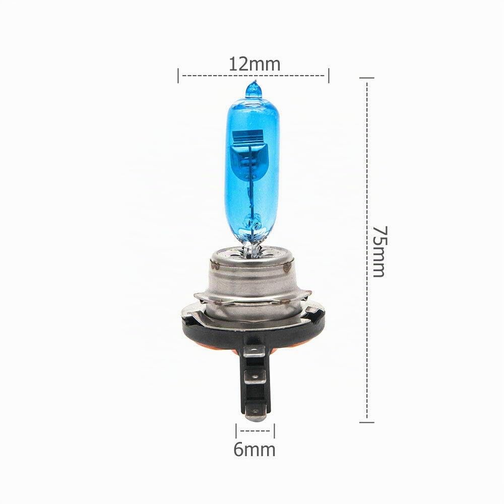 Baceyong Ampoule à décharge au xénon Super Bright White Warm 12V Ampoule Xénon Phare, Ampoule Xénon 55W/ 100W Lampe de Remplacement H7/H11/H15 Ampoule Phare Lampes