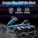 24V 8.1 MPH Electric Go Kart for Kids 8-14 Years, 300w*2 Extra Powerful Motors, Max Load 180Lbs Outdoor Ride on Toy for Teens, Music, Drifting Tires& Spacious Seat, Blue