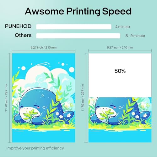 Image of PUNEHOD DTF Printer A4 XP600 with Oven and Software, L8058 Printhead, White Ink Circulation System, Direct to Film, Custom T-Shirt Printing Machine
