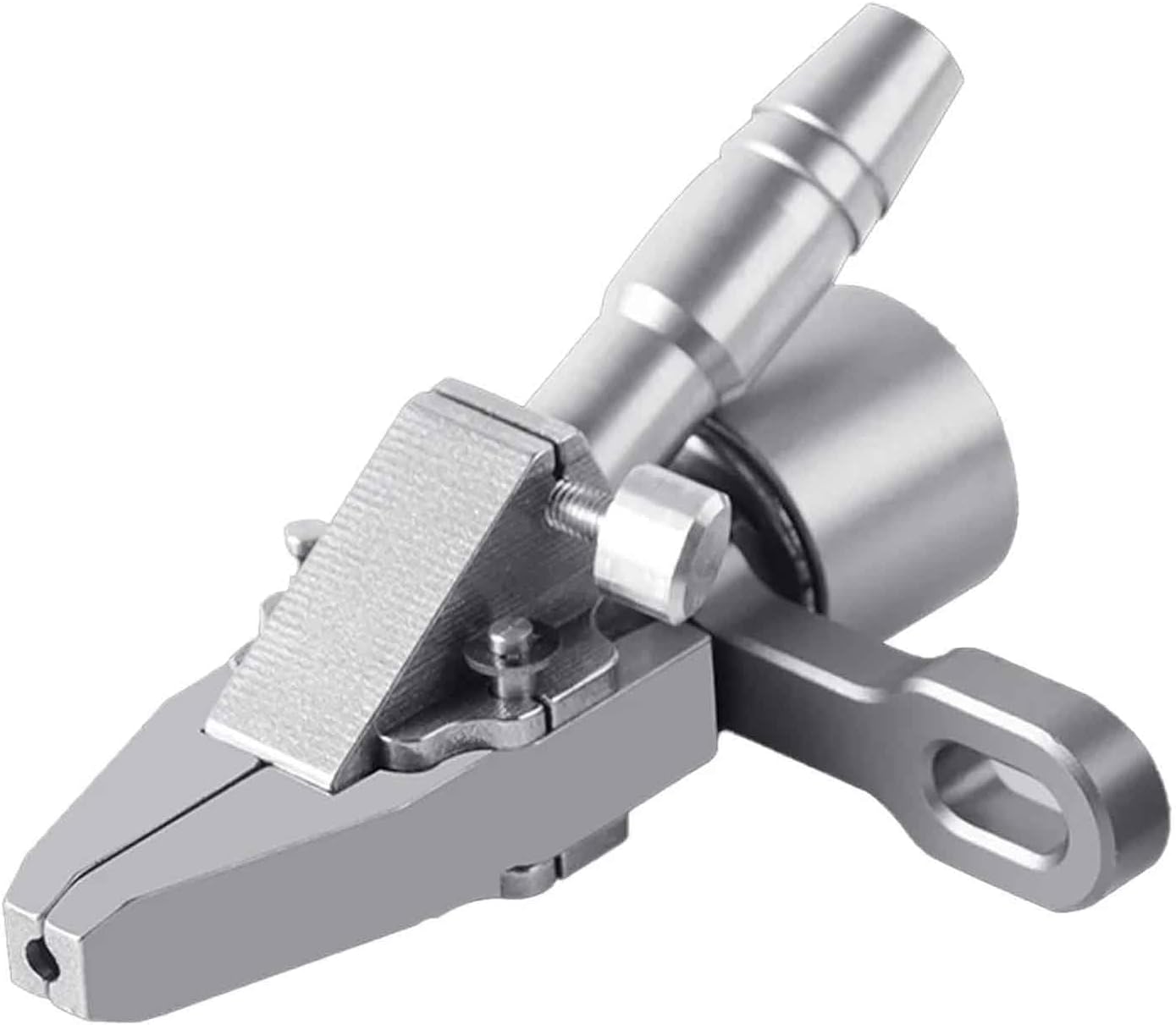 iDili Pneumatic Stainless Steel Screw Machine Clamp Hand-Held Chuck Automatic Screw Machine Clamp (1.7mm)