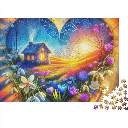 Rompecabezas Flores de Amor: el juego de 1000 piezas para conectar contigo y decorar tu hogar