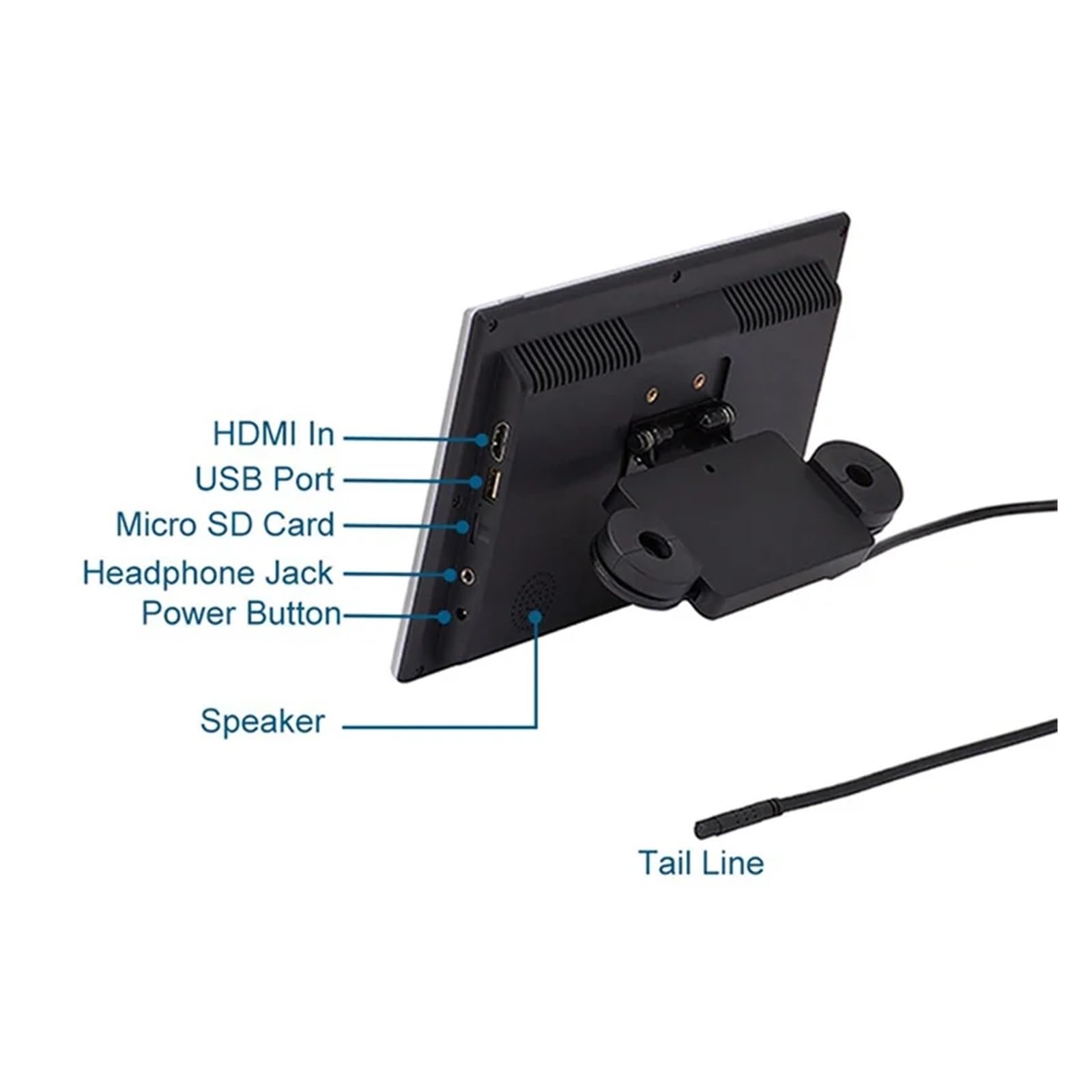 Lecteur Vidéo De Voiture avec Écran D'appui-tête 4K, Tablette Multifonction avec Écran Tactile, WiFi/HDMI/Lien Miroir(2 PCS 10 inch 2-32GB)