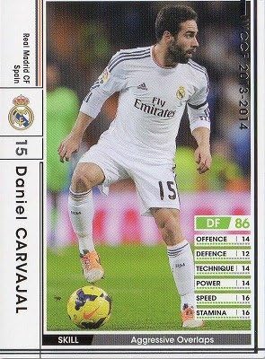 Amazon Co Jp Wccf 13 14 242 レアル マドリーcf ダニエル カルバハル ホビー 通販