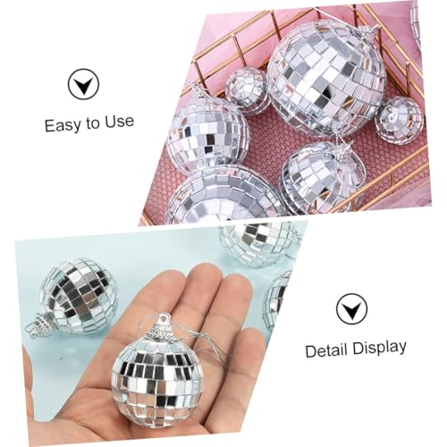 Pendentifs de Noël Cabilock : lot de 30 décorations pour sapin traditionnel - 6