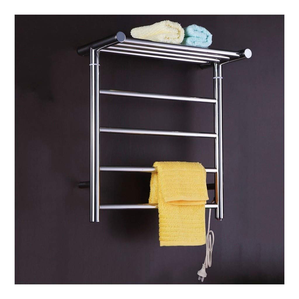 Buy Gjjmjj Wall ed Heated Towel Rack and Drying Rack, 8Bars Plugin