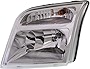 Evan-Fischer Headlight Assembly Compatible with 2010-2013 Ford Transit Connect Halogen Driver Side