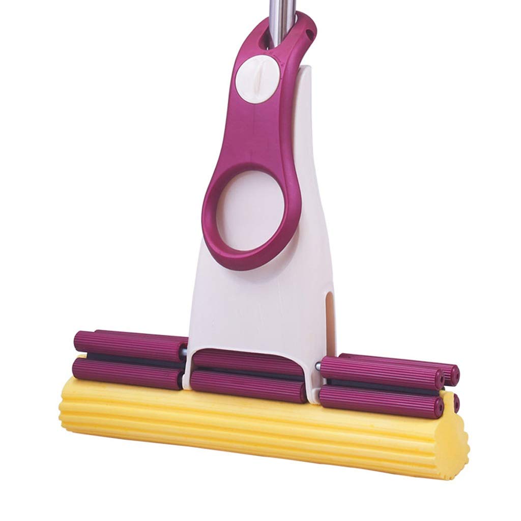 Esponja para fregona, Cabezal de Esponja superabsorbente, Mango telescópico de Acero Inoxidable para el hogar, Cocina, Sala de Estar