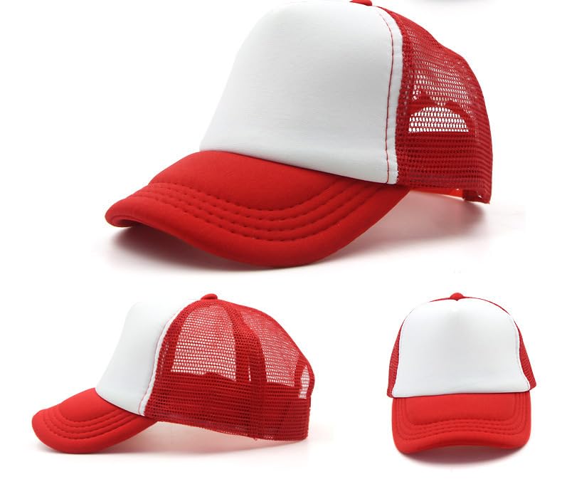 Casquette de baseball enfant 2-6 ans réglable maille mousse structurée été mixte - 6
