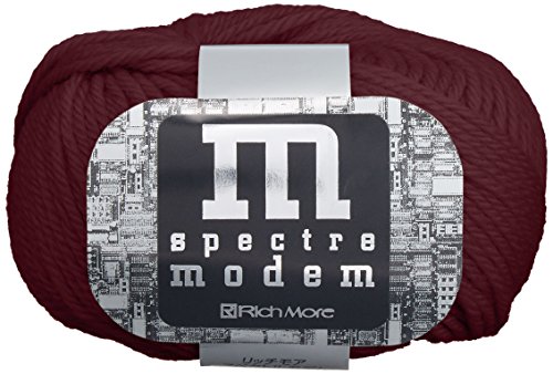 リッチモア スペクトルモデム 毛糸 極太 Col.41 レッド 系 40g 約80m 5玉セット 2098