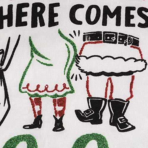 Pbk Primitives By Kathy 109647 Here Comes Gigi Dish Towel 28-Inch Square, Cotton #TOP1