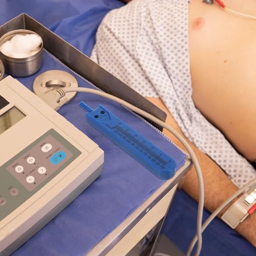 iplusmile Elektrokardiogramm Messschieber Metall Mit Schraubbefestigung Und Lineal Medizinisches Messwerkzeug Für Ärzte Und Krankenschwestern Mit Aufbewahrungskoffer