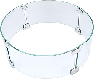 Round Glass Wind Guard