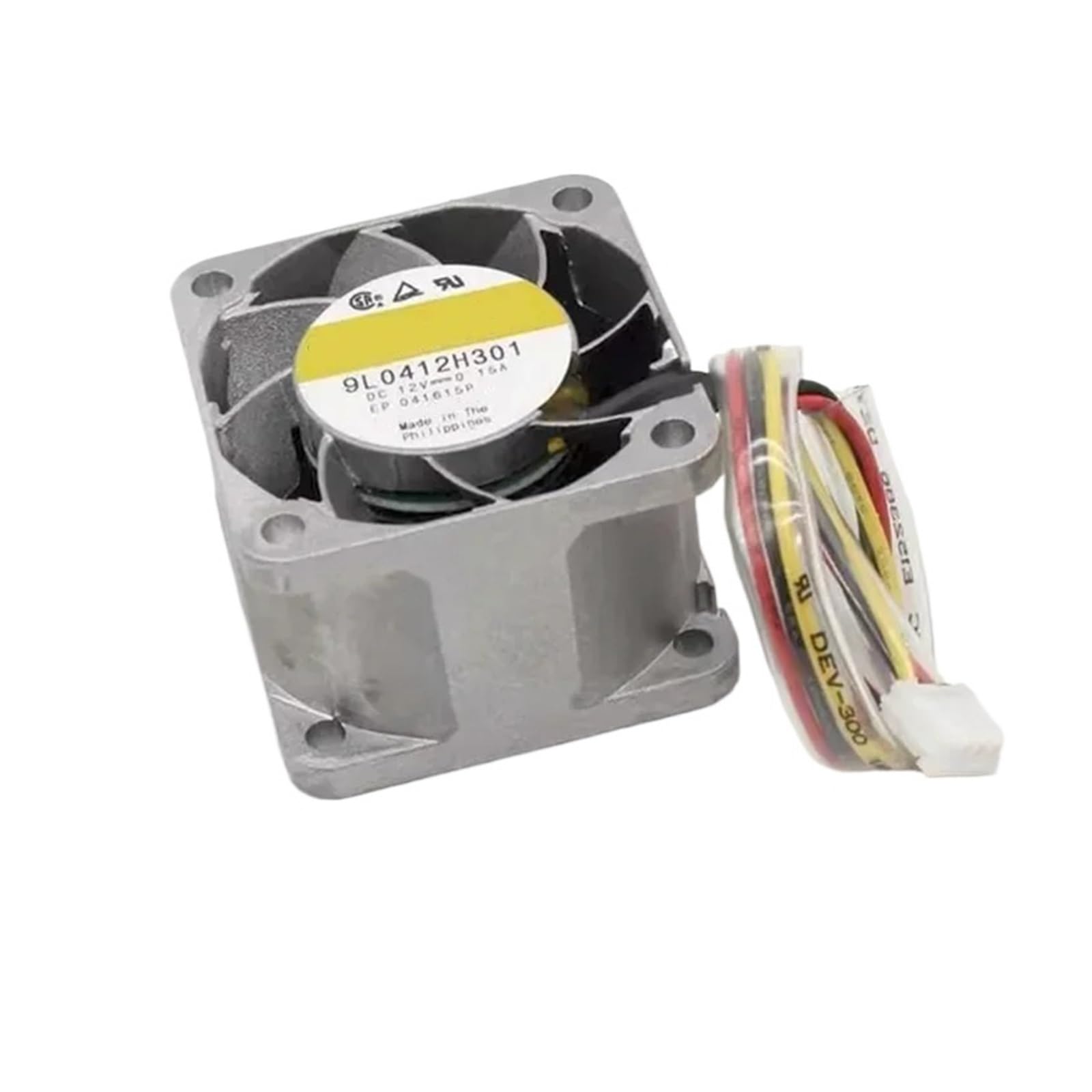 YUSKICCNE 1pcs 9L0412H301 12V 0.15A Cooling Fan 40 * 40 * 28mm