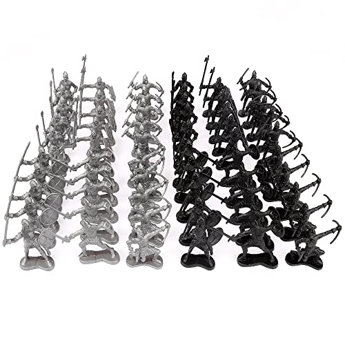 109 Pcs Medieval Knights Toys, Ancient Soldier Figures Toy, Army Men Playset, Plastic Military Figures Toy With Storage Bag, Army Action Figure Toys Military Base Set For Boys Girls Kids 3+ #TOP1