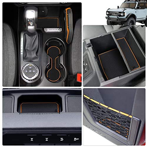 Insertos anti polvo para portavasos compatibles con Ford Bronco 2021-2024 miniatura 4
